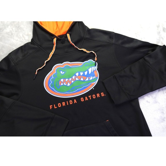 Fanatics Florida Gators Men's M Black Performance Pullover Hoodie NCAA - Picture 2 of 9
